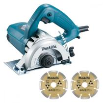 Serra Marmore Makita 1300Wx127V. + 2 Discos - 4100Nh3Zx2