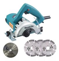 Serra Marmore Makita 1450w 5 Pol 4100nh2z Com Disco Madeira