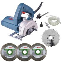 Serra Mármore Makita Titan Original Bosch 1.500w Gdc 151 220v Bosch + 4 Discos