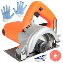 Serra Mármore Profissional 4.3/8 1100w 110v +2 Discos - Pro Euro
