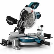 Serra Meia Esquadria Wesco Profissional 1800W 220v C/ Freio Elétrico 10 Polegadas Corte Madeira MDF Serra Meia Esquadria Wesco Profissional 1800W 220v C/ Freio Elétrico 10 Polegadas Corte Madeira MDF