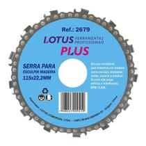 Serra P/ Esculpir Madeira 115x22,2mm Lotus