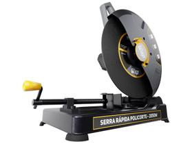 Serra Rápida Policorte Bancada Profissional 2050w 355mm Wap 127v