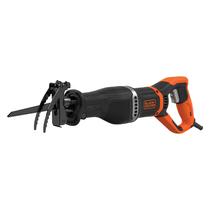 Serra recíproca BLACK+DECKER BES301K 7A com suporte para galhos