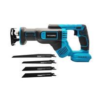 Serra Recíproca Sem Fio Para Corte De Madeira E Metal Com 4 Lâminas Compatível Com Bateria Makita