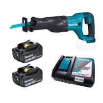 Serra Sabre 18V DJR186Z Com 2 Baterias 3AH Makita Bivolt Serra Sabre 18V DJR186Z Com 2 Baterias 3AH Makita Bivolt