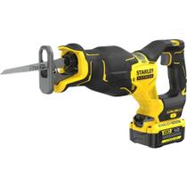 Serra Sabre A Bateria 20 V Max Com Bateria, Carregador E Maleta Sbr311m1t-br Stanley Serra Sabre A Bateria 20 V Max Com Bateria, Carregador E Maleta Sbr311m1t-br Stanley