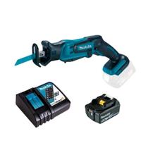 Serra Sabre Bateria 18v 5ah Makita Djr185z Carregador Rapido Bivolt Serra Sabre Bateria 18v 5ah Makita Djr185z Carregador Rapido Bivolt