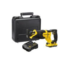 Serra sabre stanley 25mm c/1bat 20v 1.5ah max bivolt c/maleta