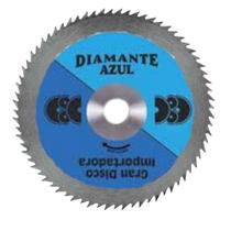 serra sem vídea para madeira - 72 dentes - Diamante Azul Gran Disco