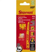 Serra Tico Starrett Madeira 5Pecas Bs36