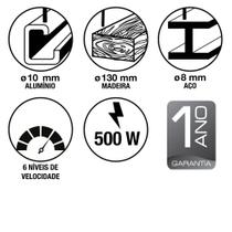 Serra Tico-Tico 500 W 220 V Tramontina para Uso Profissional Serra Tico-Tico 500 W 220 V Tramontina para Uso Profissional
