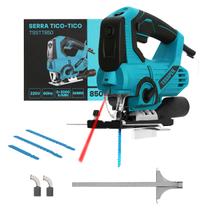 Serra Tico-Tico 850w com Laser para Madeira e Metal Tssaper Serra Tico-Tico 850w com Laser para Madeira e Metal Tssaper
