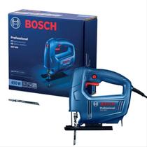 Serra Tico-Tico Bosch GTS 650 450W 220V com 1 Lâmina e Chave Inclusas - Precisão e Versatilidade para Seus Cortes