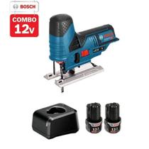 Serra tico-tico gst 12v-70 c/ 2 bat+carre Serra tico-tico gst 12v-70 c/ 2 bat+carre