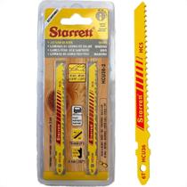 Serra Tico-Tico Lamina Starrett Madeira Bi-Metal Com 2 Pecas Hcu36-2 - 75Mm - 6T