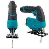 Serra Tico Tico - Maderia Metal Recarregavel 2 Baterias 1500mAh 3 Laminas Serra Tico Tico - Maderia Metal Recarregavel 2 Baterias 1500mAh 3 Laminas