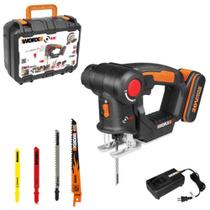 Serra Tico-Tico / Sabre Multiuso Bateria 20V MAX Bivolt WX550 WORX Serra Tico-Tico / Sabre Multiuso Bateria 20V MAX Bivolt WX550 WORX