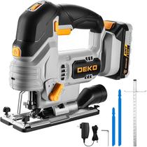 Serra tico-tico sem fio DEKOPRO 20V com luz LED 800-3000 RPM Serra tico-tico sem fio DEKOPRO 20V com luz LED 800-3000 RPM