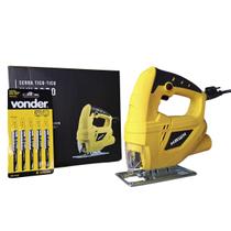 Serra TicoTico Profissional Hawk HW2050 Com Lâmina Corte de 0º a 45º em Madeira, Aço e Alumínio