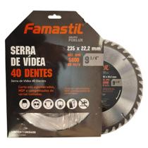 Serra Videa 9 1/4 com 40 Dentes 235x22,2MM Famastil