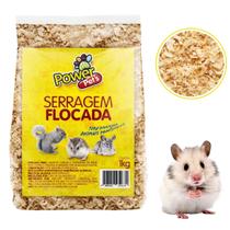 Serragem Flocada Hamster Power Pets 1Kg