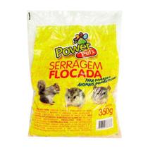 Serragem Para Roedores Flocada Power Pets - 350g
