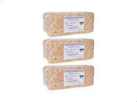 Serragem Prensada Forração Roedores Pássaros Hamster 2,7 KG Serragem Prensada Forração Roedores Pássaros Hamster 2,7 KG