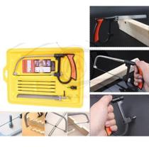 Serrote arco serra mine aluminio madeira varios materias artesanato em casa pesca e jardinagem