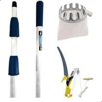 Serrote de Poda e Cabo Extensor 4,5 Metros com Colhedor de Frutas