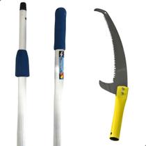 Serrote de Poda para Galhos Altos com Cabo Extensor 3 Metros