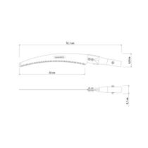 Serrote de Poda Profissional 13 polegada / 330 mm Tramontina em Aço sem Cabo