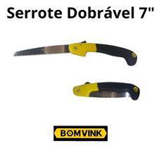 Serrote Dobrável 7 Polegadas Aço Carbono
