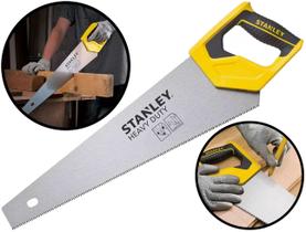 Serrote Heavy Duty Para Madeira E Laminados Tripla Afiação 15 Polegadas Cabo Bimaterial