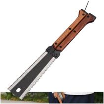 Serrote Japonês Dobrável Compacto Acampamento Marcenaria Profissional