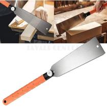 Serrote Manual Dupla Lâmina Ryoba Gyokucho Japonesa Super Afiada Corte Galhos Poda Árvore Drywall MDF Podar Madeiras Dura