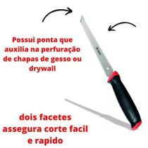Serrote para gesso, 7 pol., serra nos dois lados 180 mm, cabo dupla injecao Serrote para gesso, 7 pol., serra nos dois lados 180 mm, cabo dupla injecao