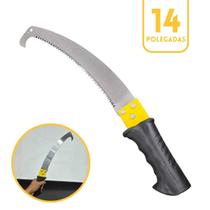 Serrote Para Poda de Galhos Com Serra Curva 53cm Aço 14 Polegadas