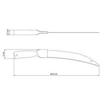 Serrote Poda Utility 12" Com 5 Dentes Por Polegada Lâmina Em Aço Carbono E Cabo Injetado