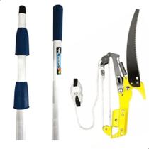 Serrote Podador Serra e Poda Galhos com Cabo Extensor 4,5 Metros Serrote Podador Serra e Poda Galhos com Cabo Extensor 4,5 Metros
