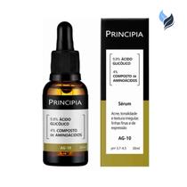 Sérum 9,8% Ácido Glicólico + 4% Composto de Aminoácidos Principia AG-10 com 30ml - PRINCIPIA