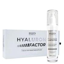 Sérum Anti Idade Redensificador 30ml Hyaluron Factor Eccos Sérum Anti Idade Redensificador 30ml Hyaluron Factor Eccos
