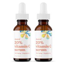Sérum ASUTRA Anti-Envelhecimento com 20% de Vitamina C 30 mL (2 unidades) com ácido ferúlico Sérum ASUTRA Anti-Envelhecimento com 20% de Vitamina C 30 mL (2 unidades) com ácido ferúlico