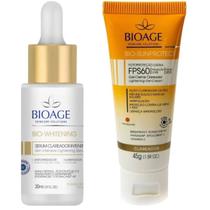 Serum Bio-Whitening + Protetor Solar FPS60 Translúcido - BIOAGE