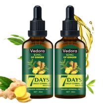 Sérum Capilar Vedora King of Ginger - Crescimento Capilar - 60ml (2x30ml) Sérum Capilar Vedora King of Ginger - Crescimento Capilar - 60ml (2x30ml)