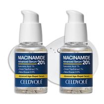 Sérum CELDYQUE Niacinamide Advanced 20% para rosto com vitamina B3 30mL