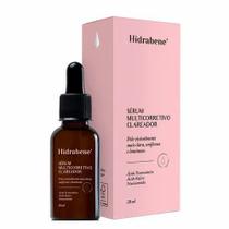 Sérum Clareador Hidrabene Multicorretivo Clareador - 30ml Ácido Tranexâmico Ácido Kójico e Niacinamida Pele Visivelmente