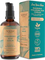 Sérum de ácido hialurônico Soena Naturals Organic Antienvelhecimento