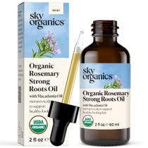 Sérum de crescimento capilar Sky Organics Óleo de alecrim orgânico 60mL