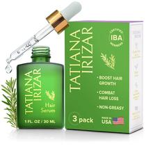 Sérum de crescimento capilar Tatiana Irizar para mulheres 30 ml - pacote com 3